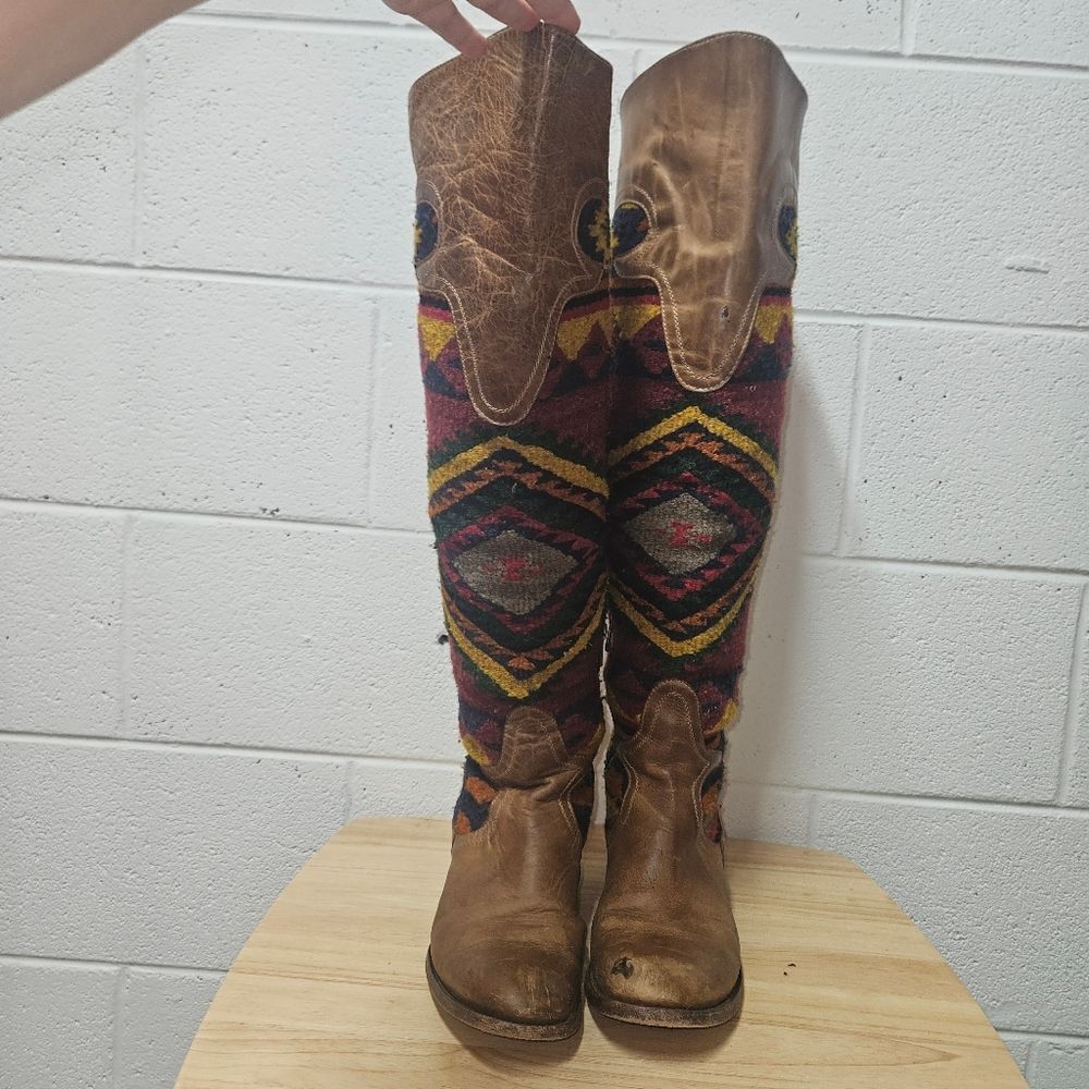 Freebird by Steven Cabal Over the Knee Boots Pre-Owned Size 9
